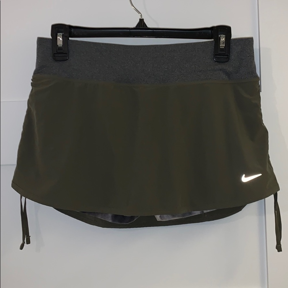 NWT Nike Dri-Fit olive green tennis skirt
